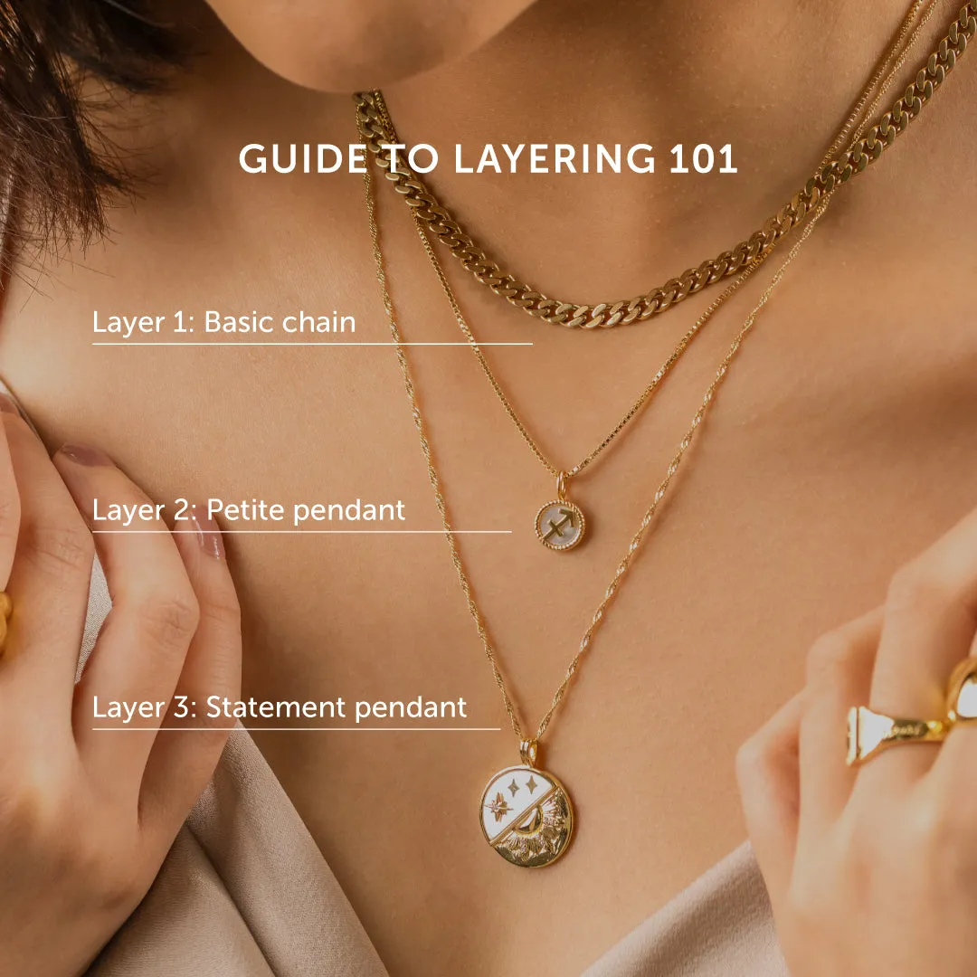 14K Gold Vermeil Twist Chain Necklace