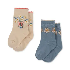 2-Pack Socken Daisy Mix