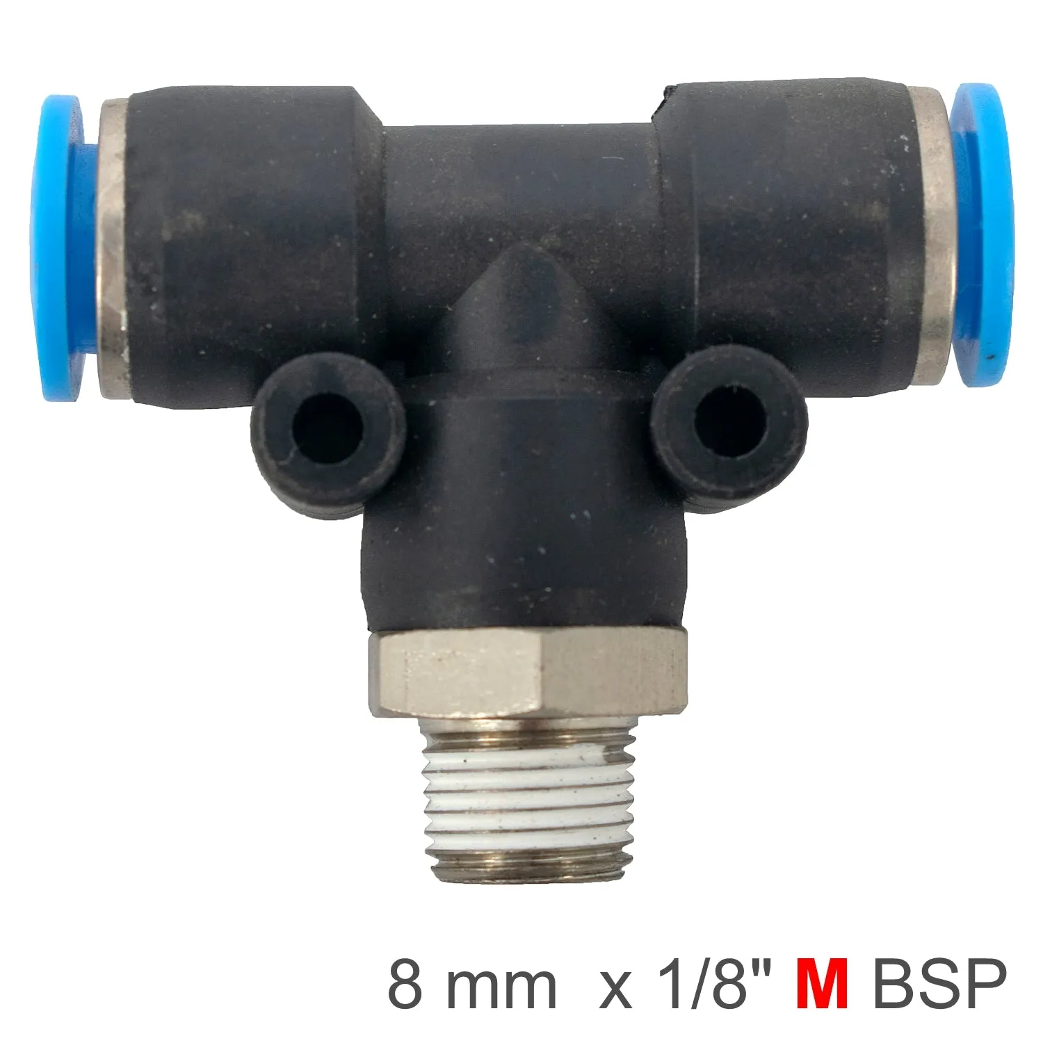 Aircraft Pu Hose Fitting Tee 8Mm-1/8 M