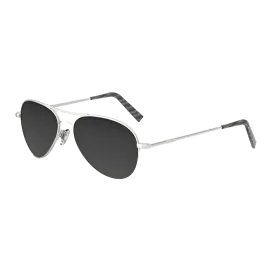Amelia Satin Silver Skyforce Polarized