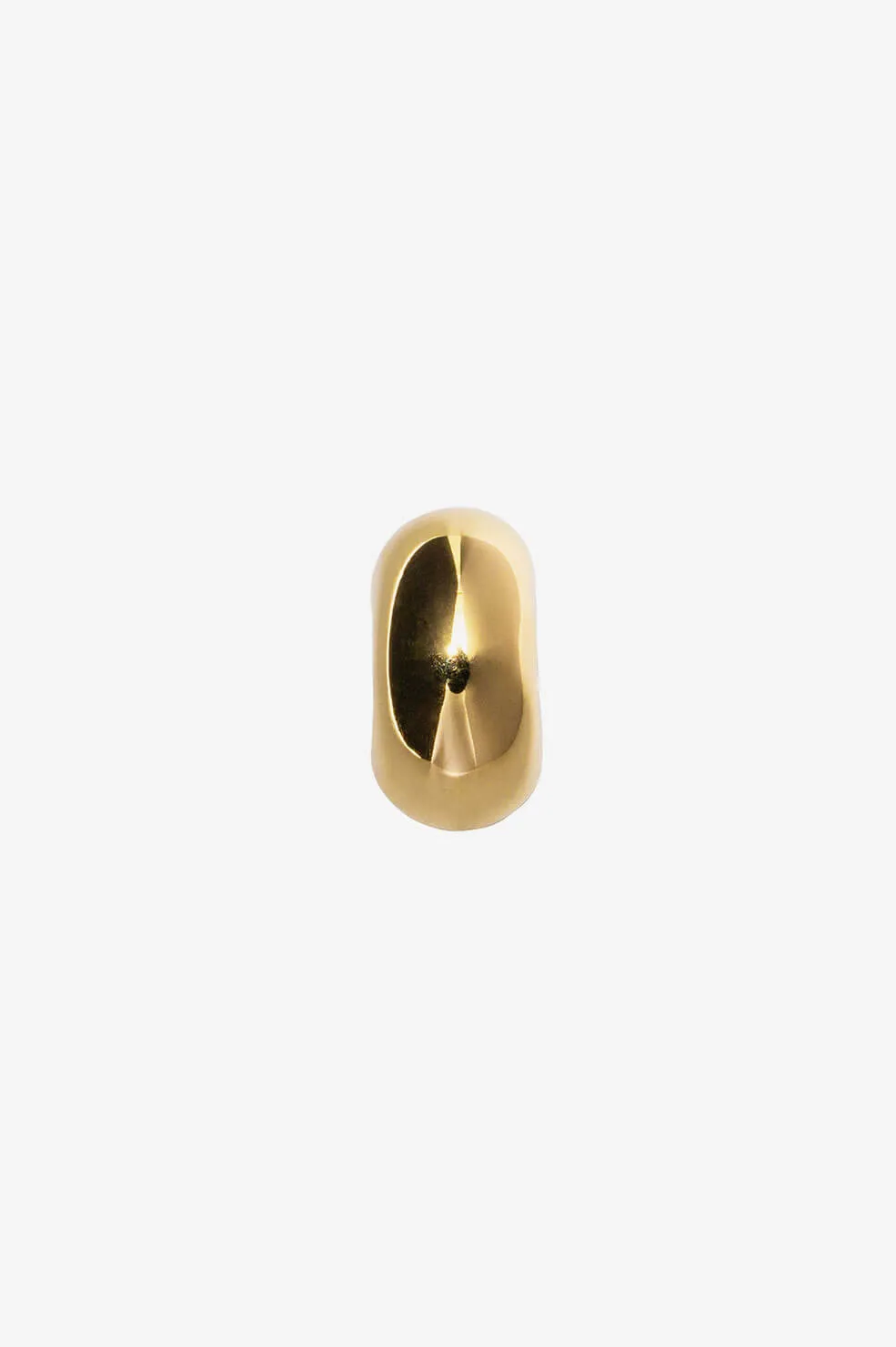 Aning Bing - Chunky Open Hoop in Gold