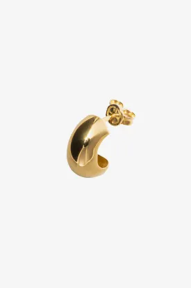 Aning Bing - Chunky Open Hoop in Gold