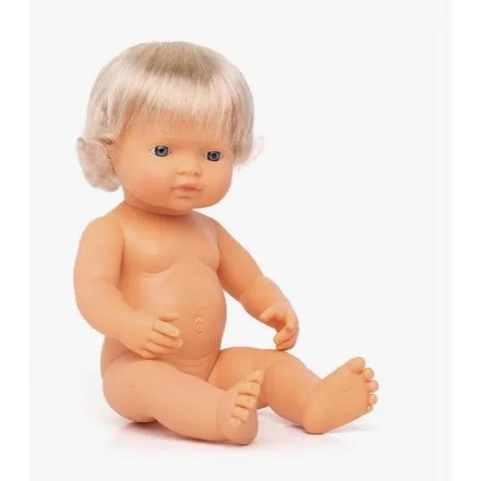Baby Doll Blonde Girl, 15"