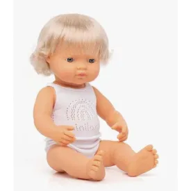 Baby Doll Blonde Girl, 15"
