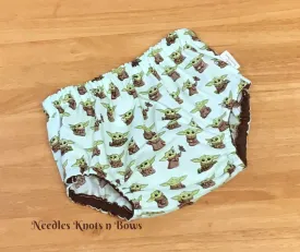 Baby Yoda Diaper Cover, Baby, Toddler, Star Wars Baby Bottoms