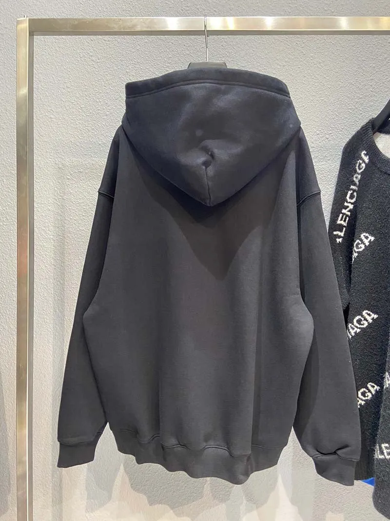 Balenciaga logo-embroidered Hoodie