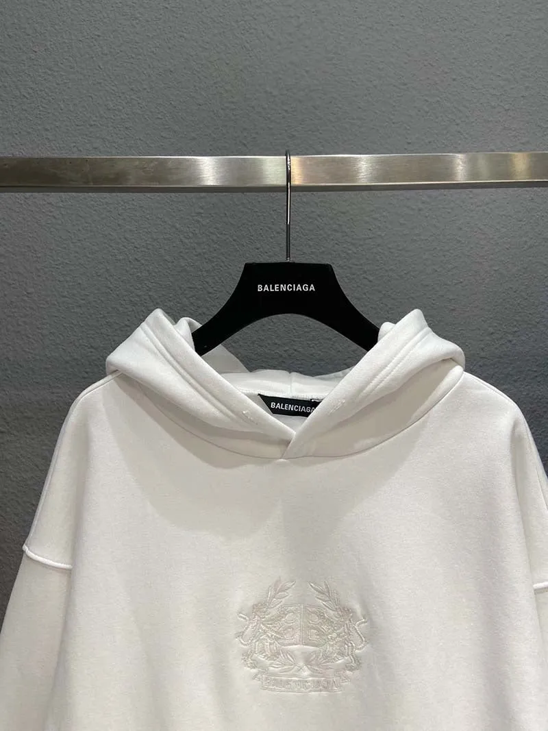Balenciaga logo-embroidered Hoodie