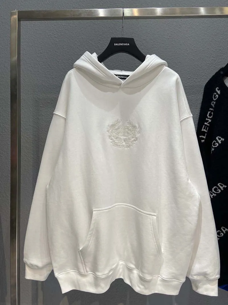 Balenciaga logo-embroidered Hoodie