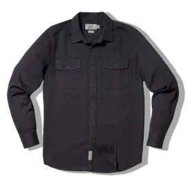 Bedford Textured Shirt - India Ink