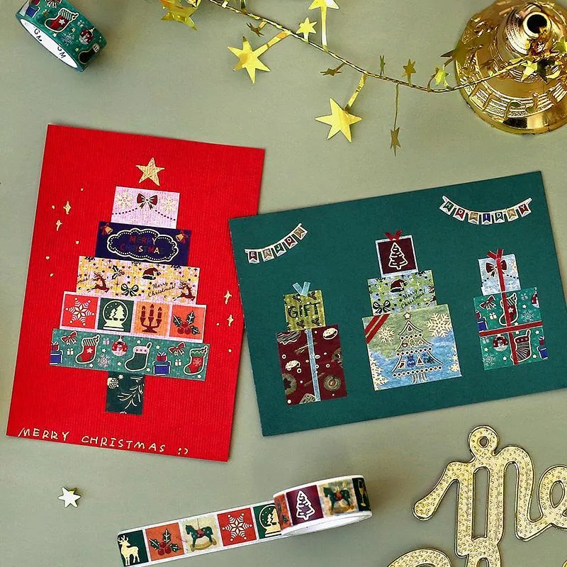 BGM Christmas Pine Cones Masking Tape