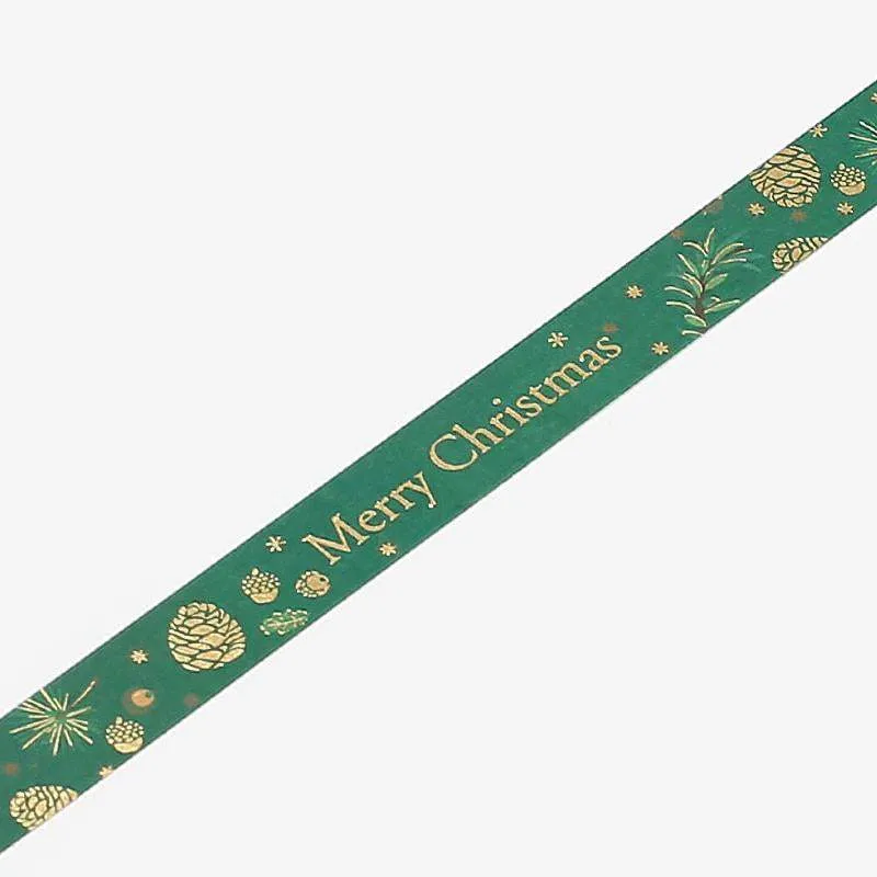 BGM Christmas Pine Cones Masking Tape