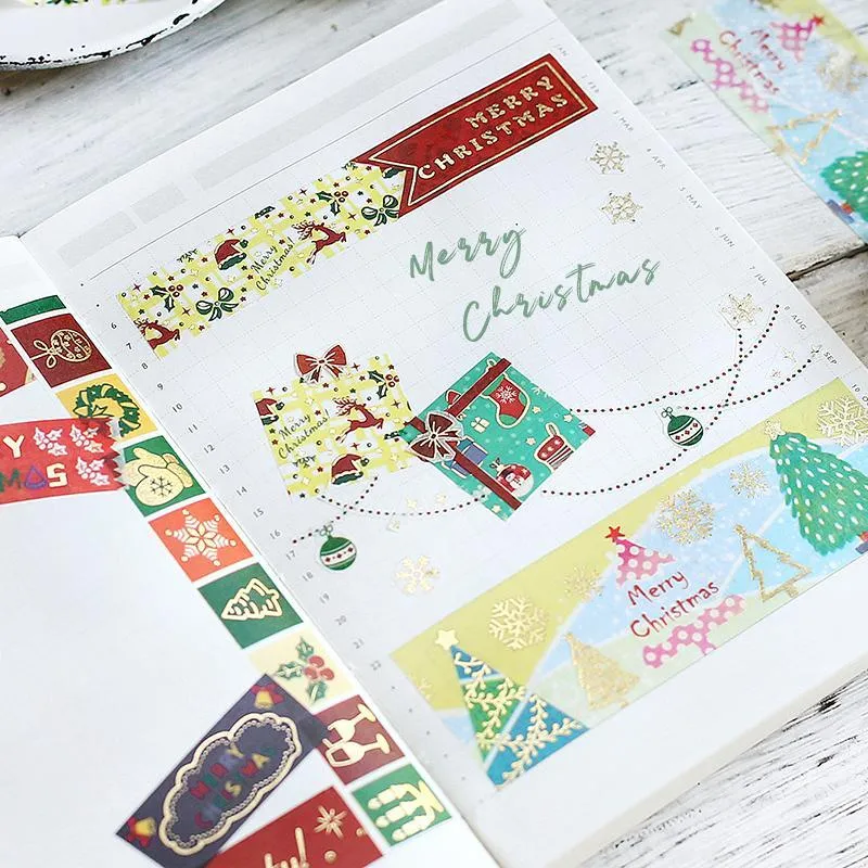 BGM Christmas Plaid Masking Tape