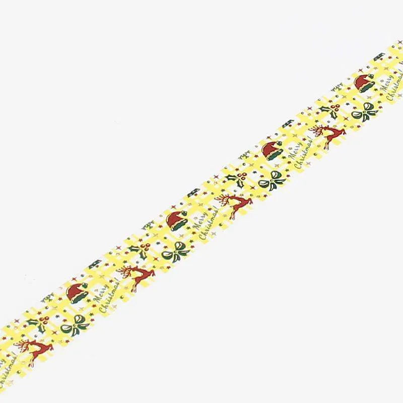 BGM Christmas Plaid Masking Tape