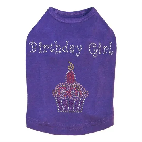 Birthday Girl Rhinestone Tank- Many Colors