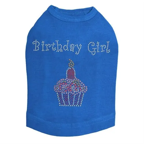 Birthday Girl Rhinestone Tank- Many Colors