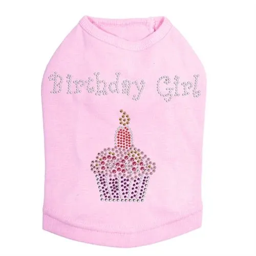 Birthday Girl Rhinestone Tank- Many Colors