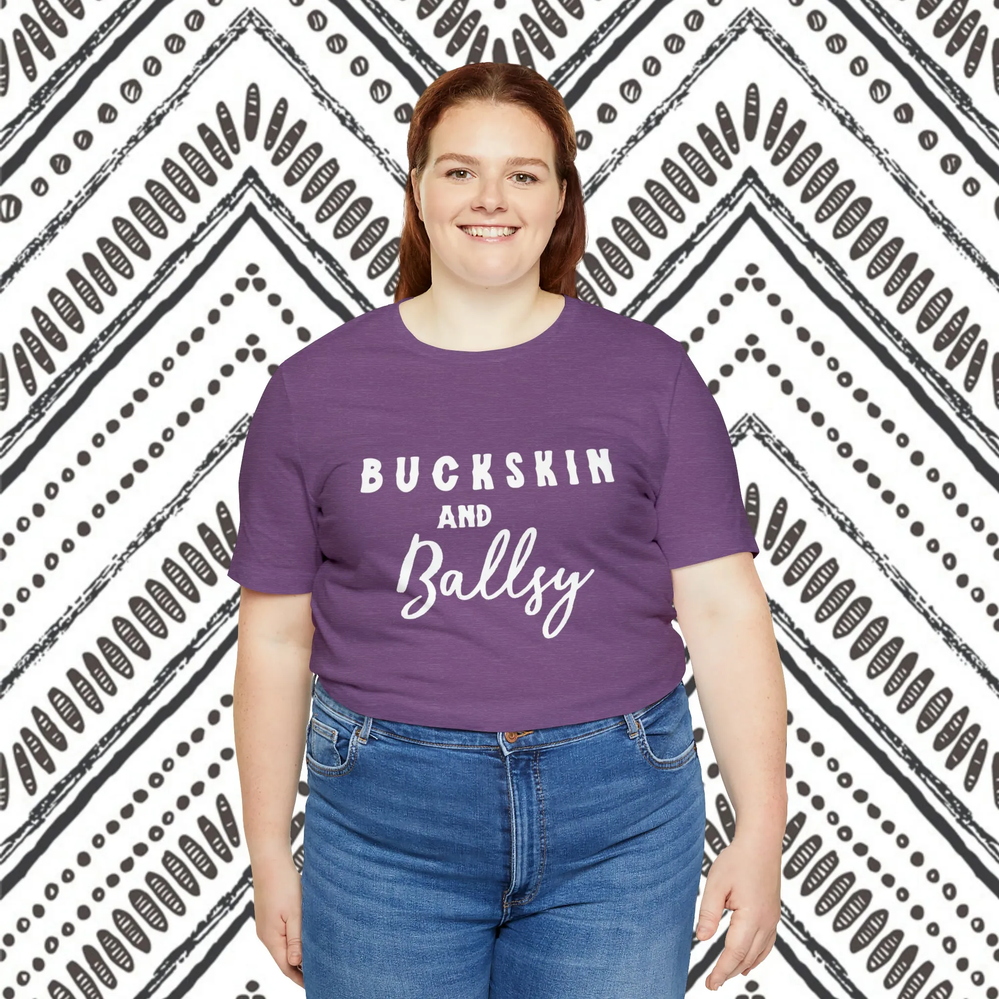 Buckskin & Ballsy Short Sleeve Tee