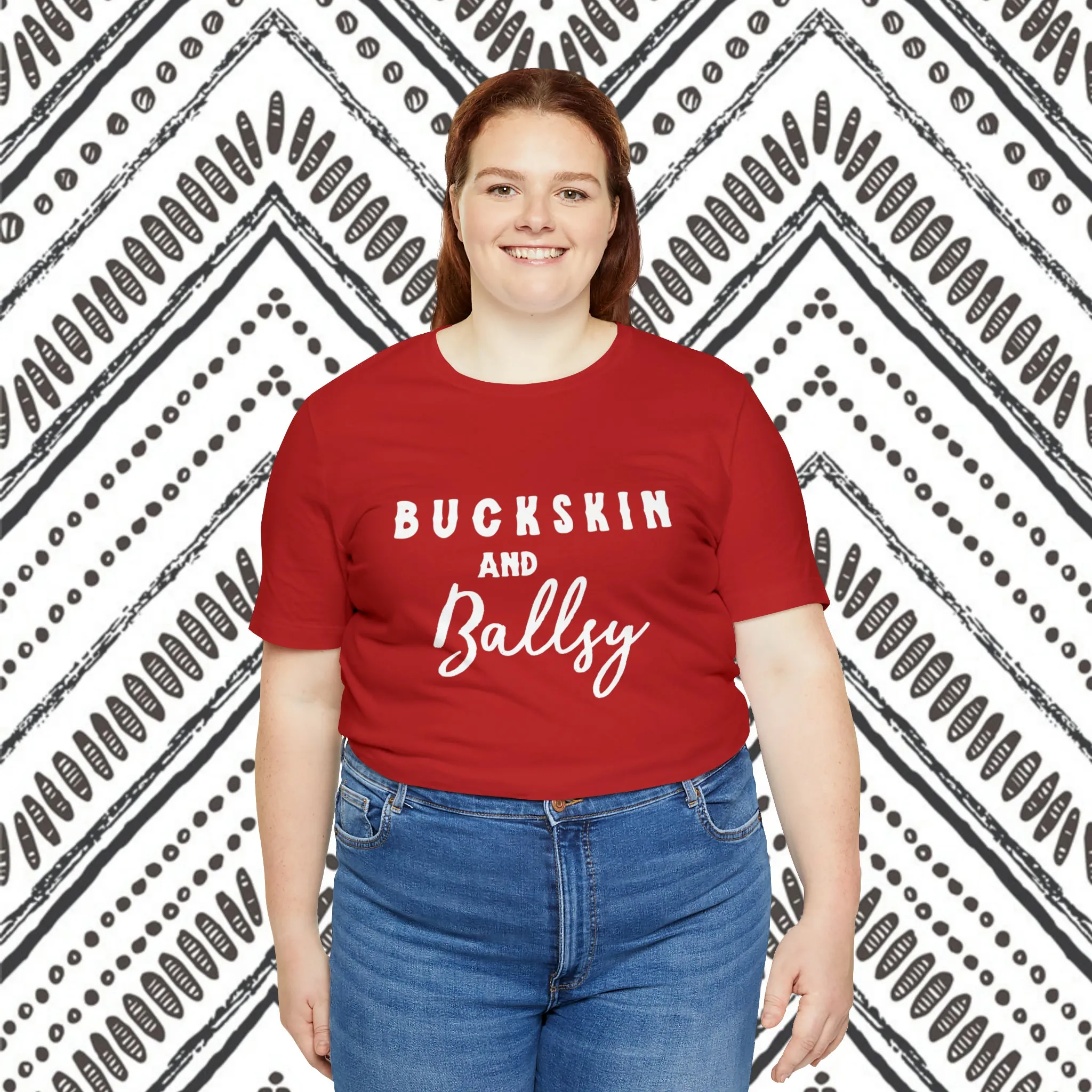 Buckskin & Ballsy Short Sleeve Tee