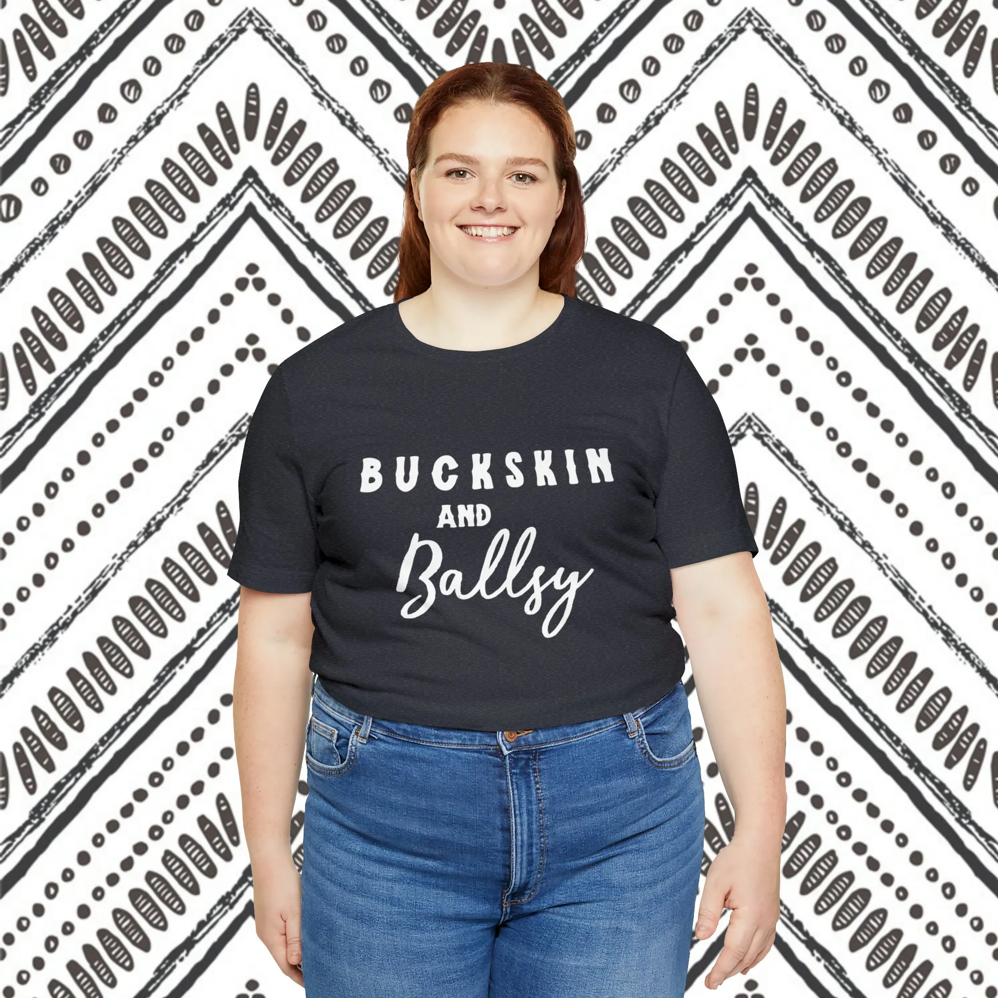 Buckskin & Ballsy Short Sleeve Tee
