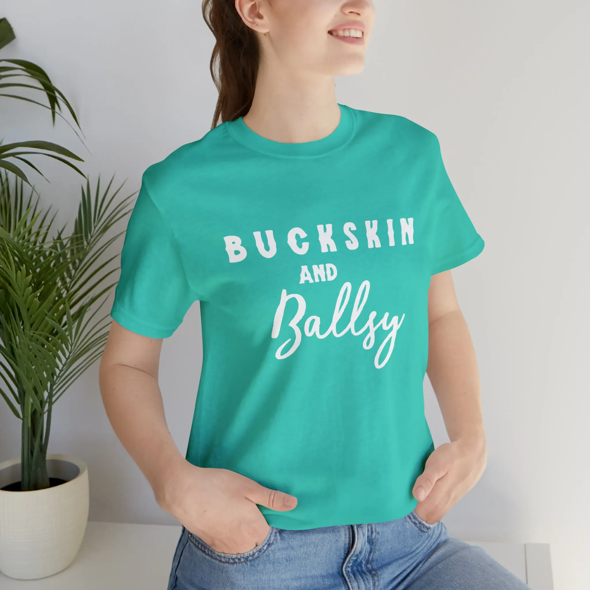 Buckskin & Ballsy Short Sleeve Tee
