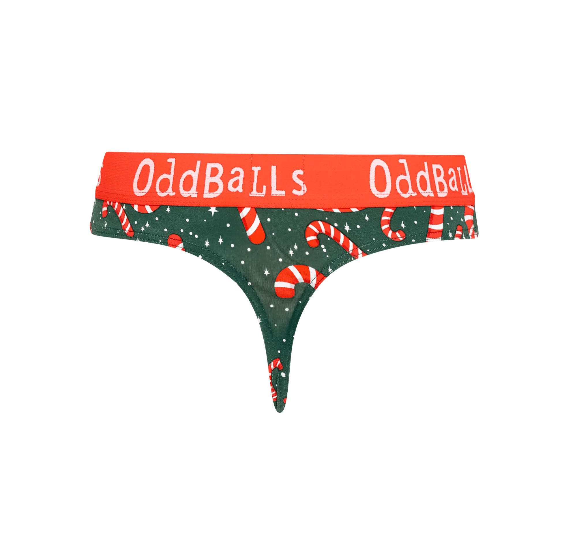 Candy Canes - Ladies Thong