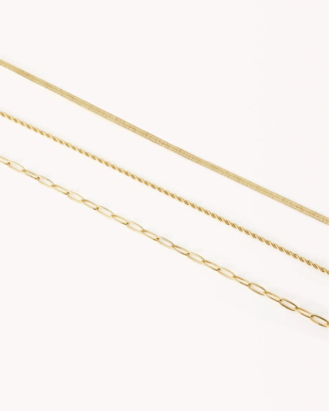 CATALINA NECKLACE PACK - GOLD PLATED 18K