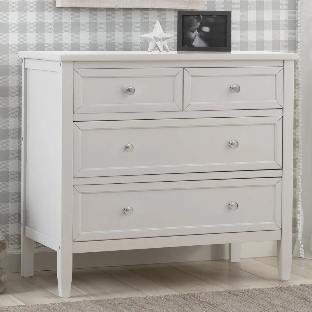 Classic 3 Drawer Dresser with Interlocking Drawers
