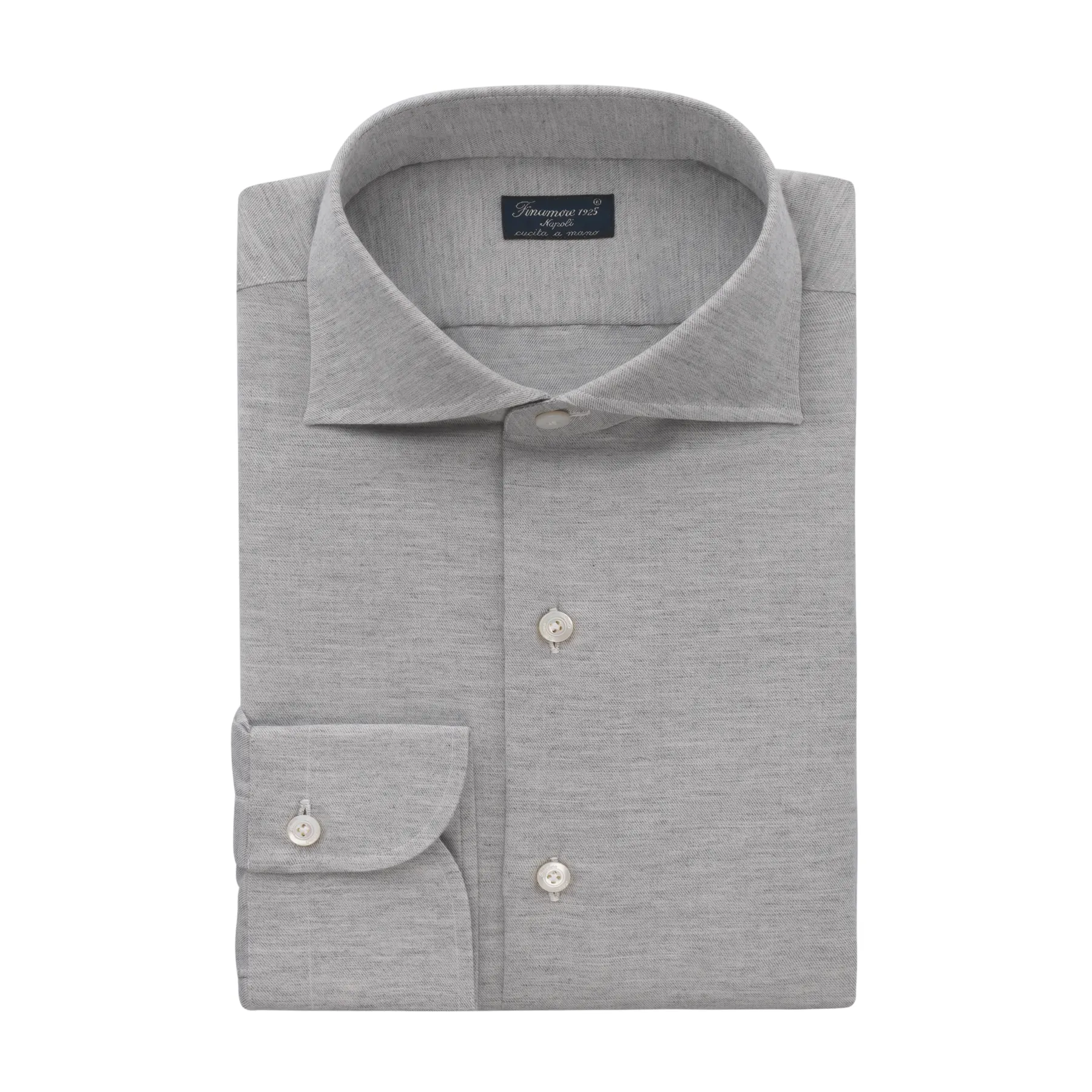 Cotton Shirt in Grey