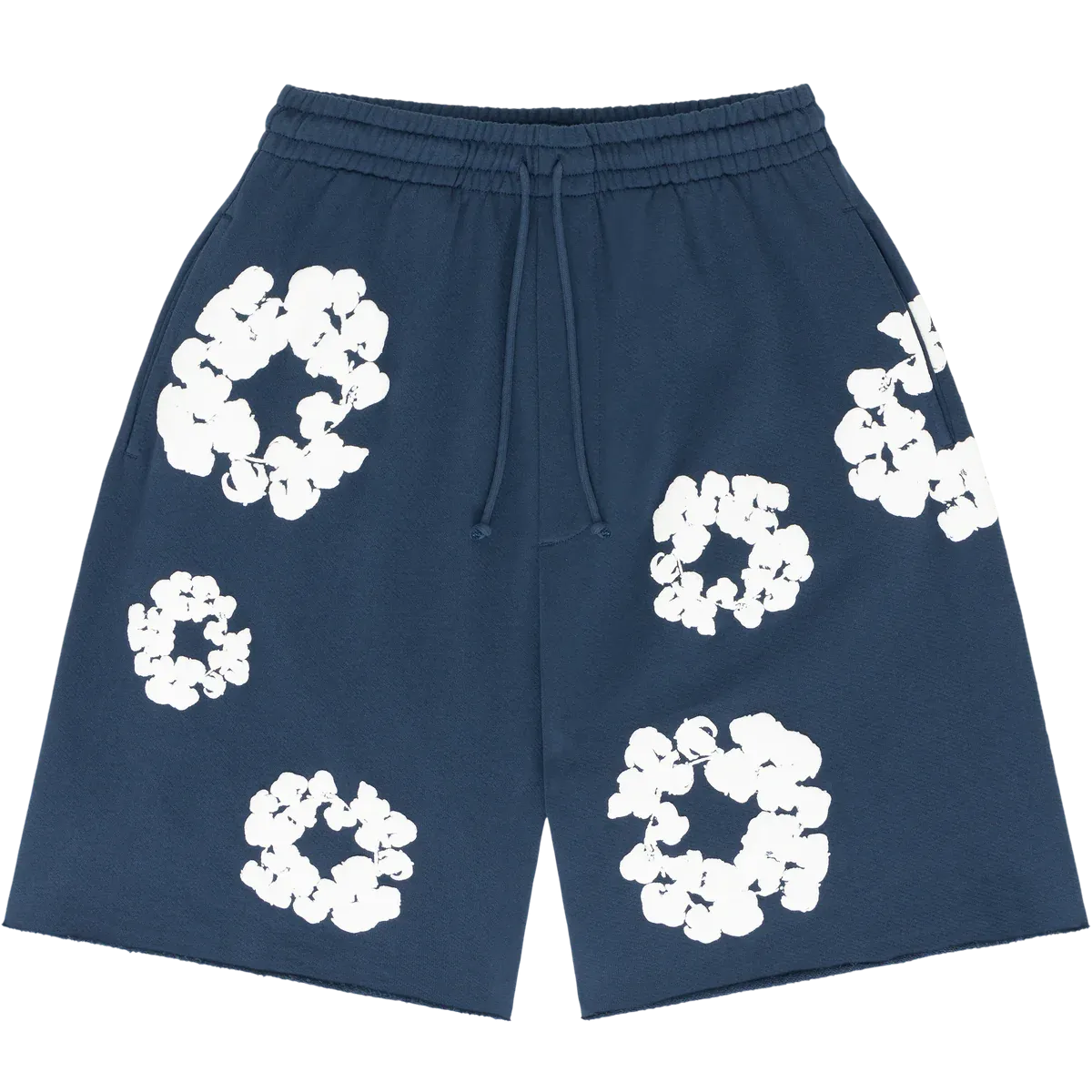 Cotton Wreath Shorts (Navy) - DT40208030NVY