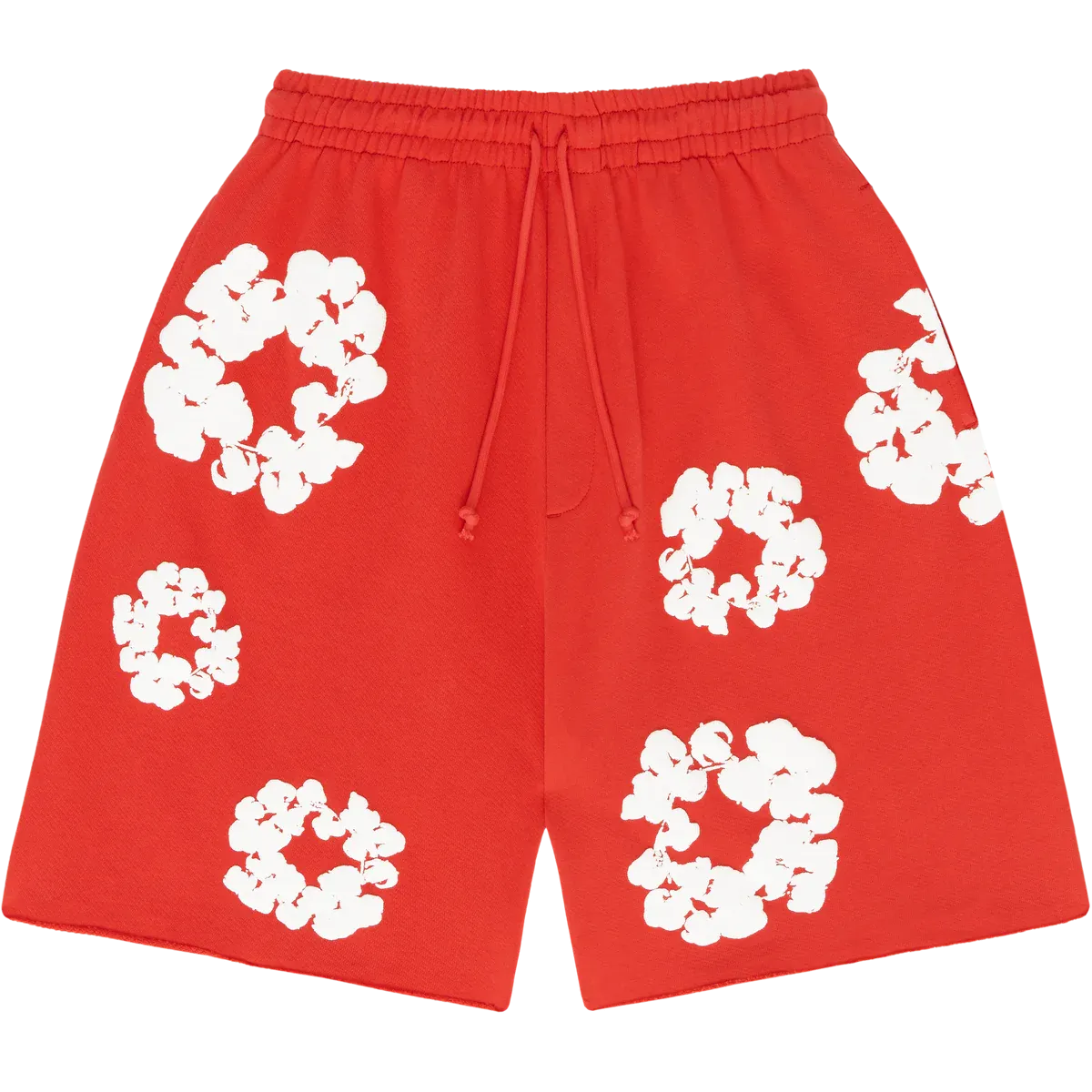 Cotton Wreath Shorts (Red) - DT40230030RED