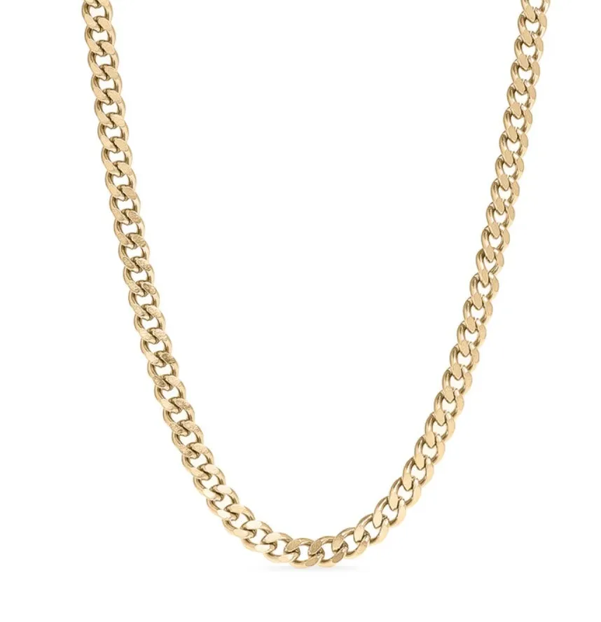 Curbed Collection Necklace 3mm