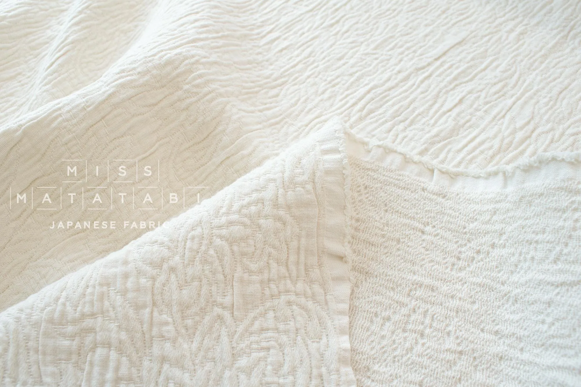 DEADSTOCK Shokunin Collection Azumadaki Jacquard - cream
