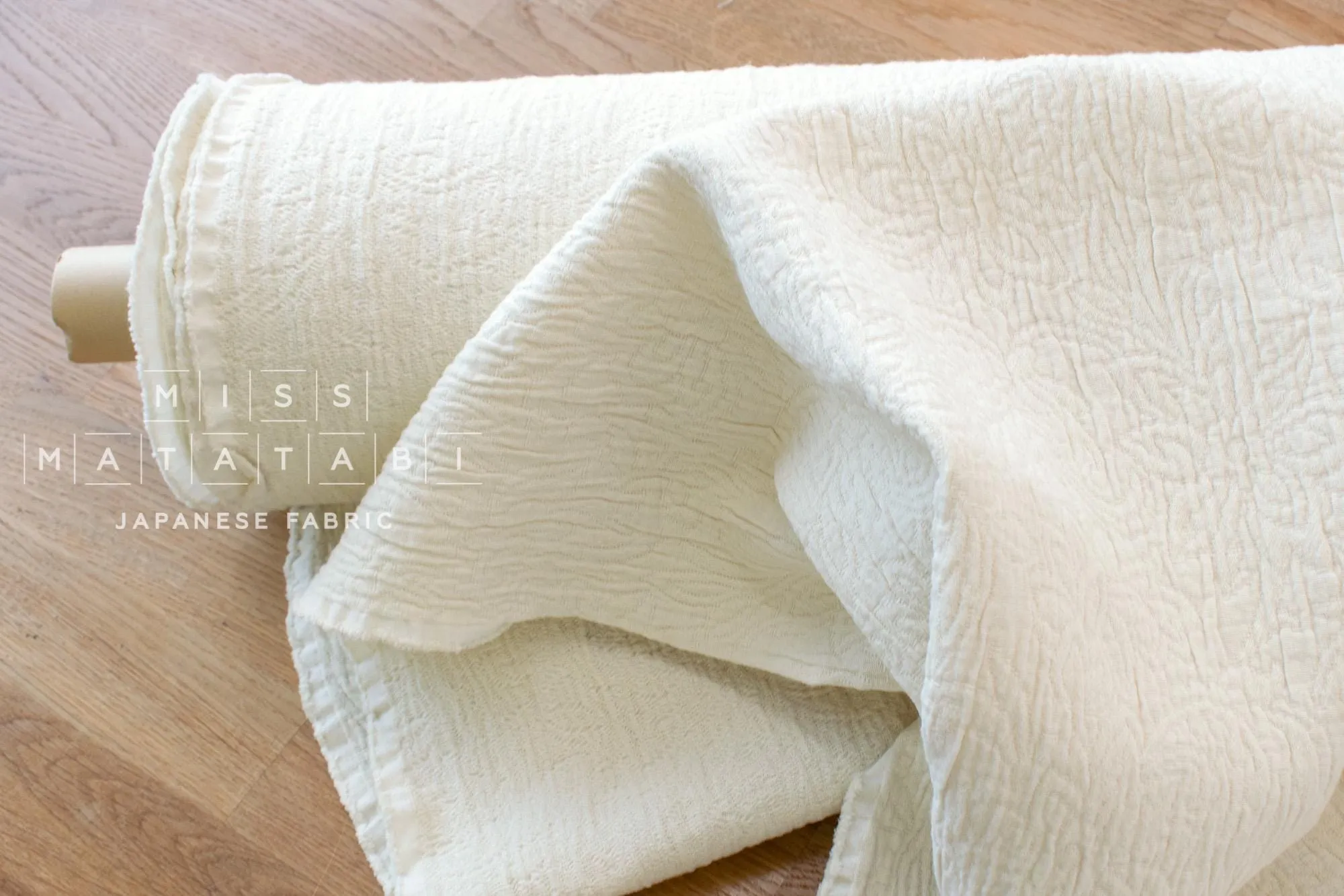 DEADSTOCK Shokunin Collection Azumadaki Jacquard - cream