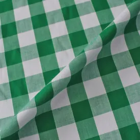 Dressmaking Bold Gingham - Bright Green