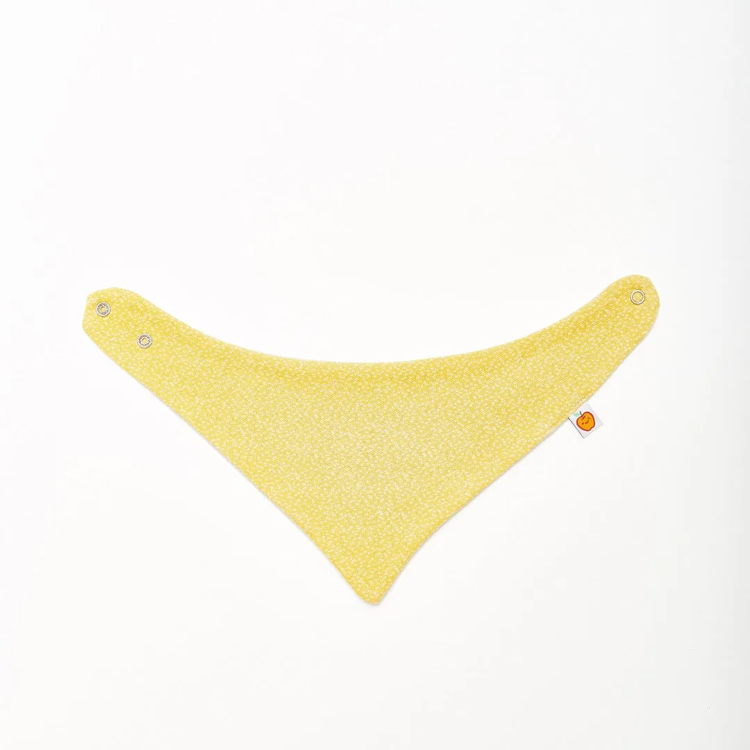 Dribble bib "Dotties Bamboo/Rib Glacier"