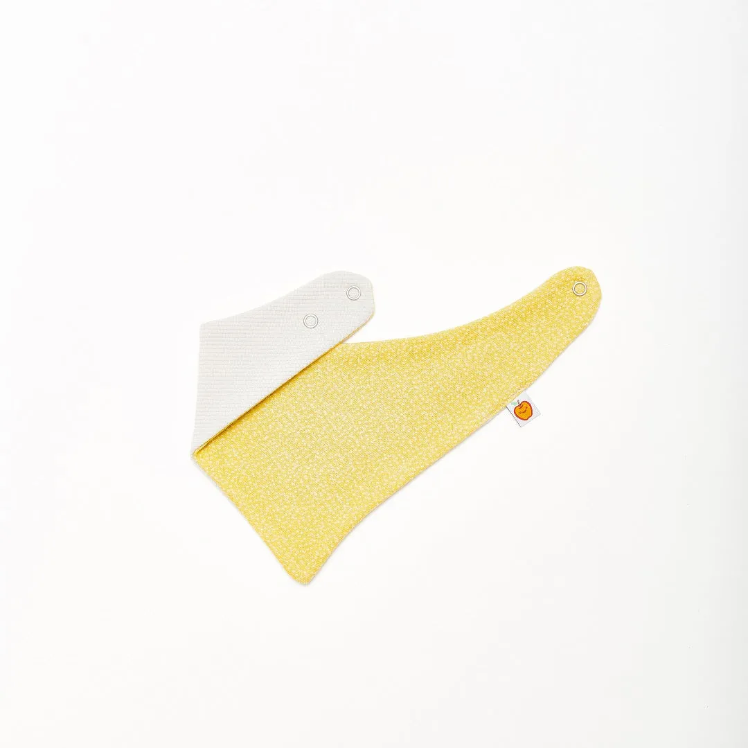Dribble bib "Dotties Bamboo/Rib Glacier"