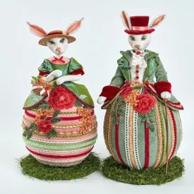 Henrietta and Henry Hare Tabletop Figures 28-228418