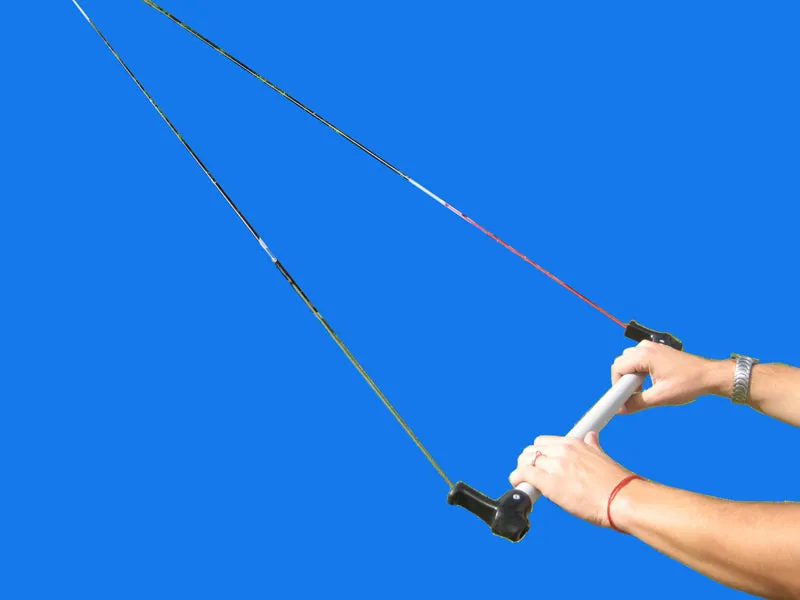 HQ 1.3 Symphony Trainer Power Kite Kitesurfing Boarding Control Bar Meters Sport