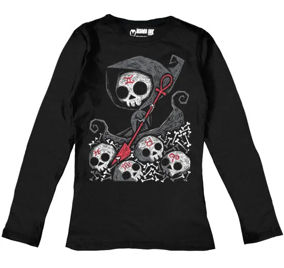 Infernal River Women Long Sleeve Tshirt