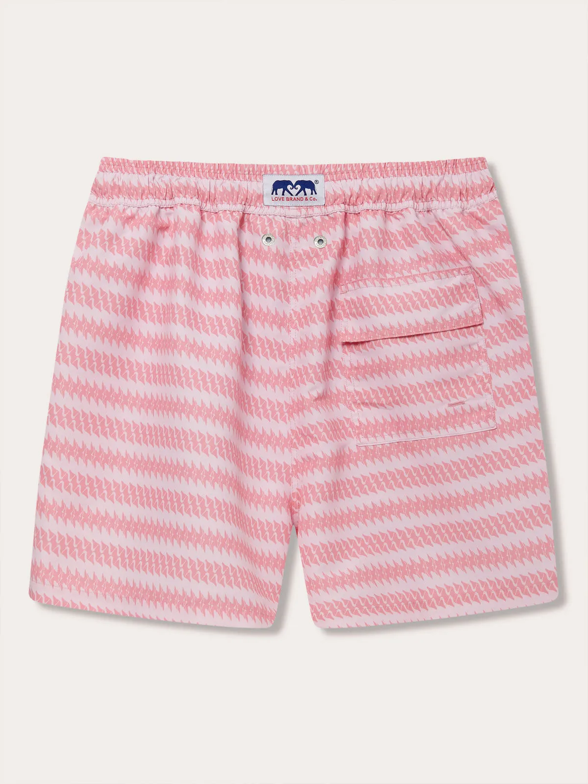 Men's Roseate Spoonbill Staniel Swim Shorts
