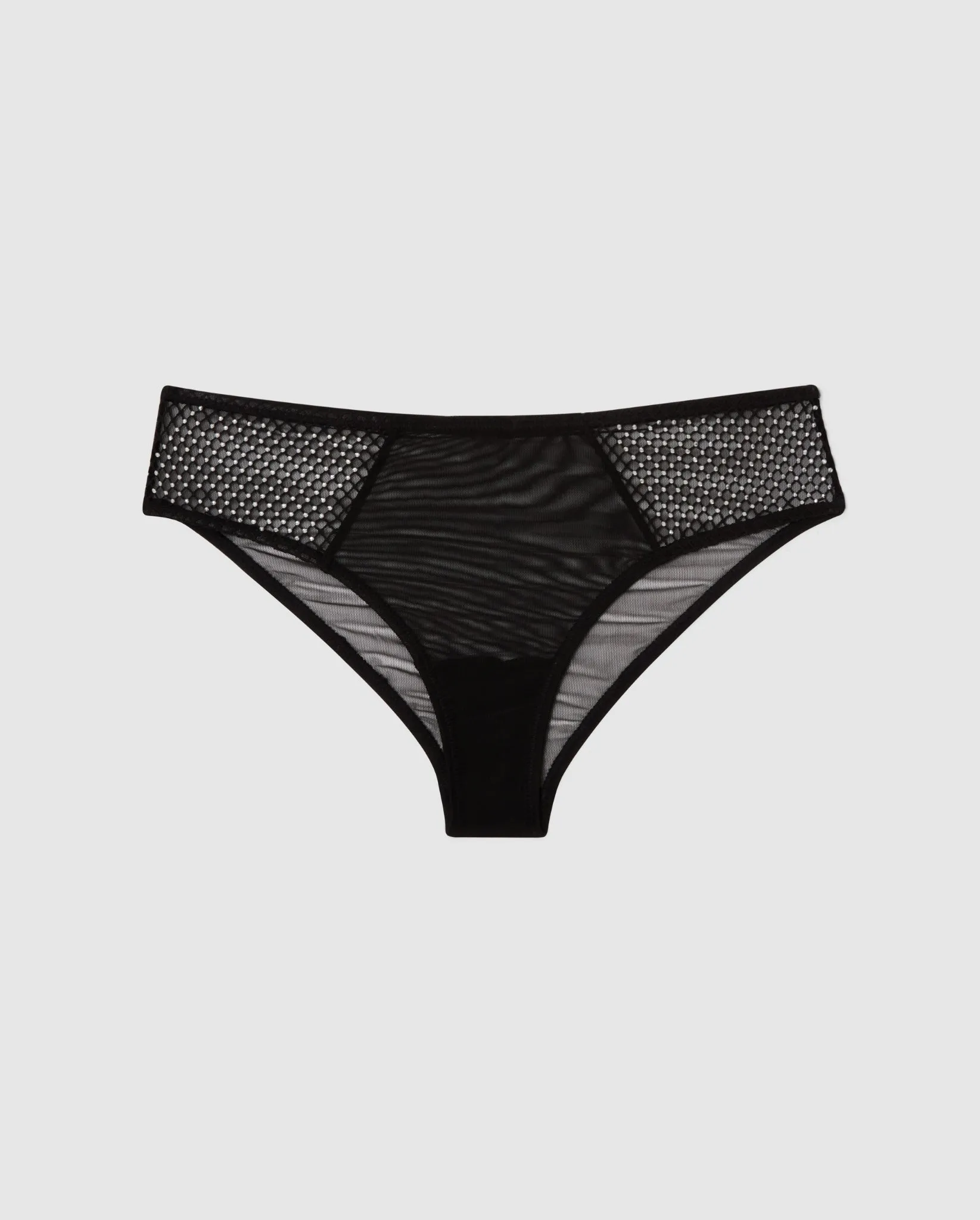 Mesh Cheeky Rhinestone