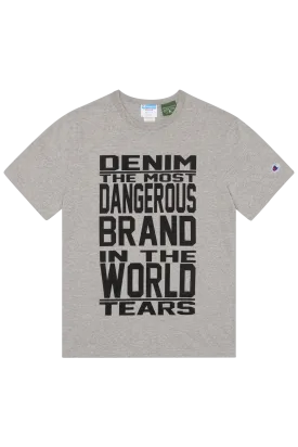 Most Dangerous Tee (Grey) - DTFW24TSS002