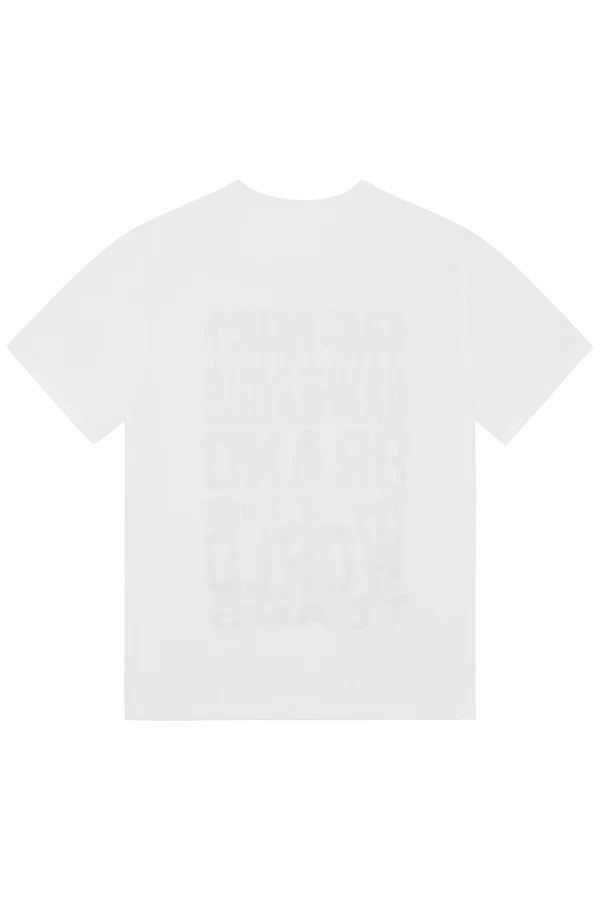 Most Dangerous Tee (White) - DTFW24TSS004