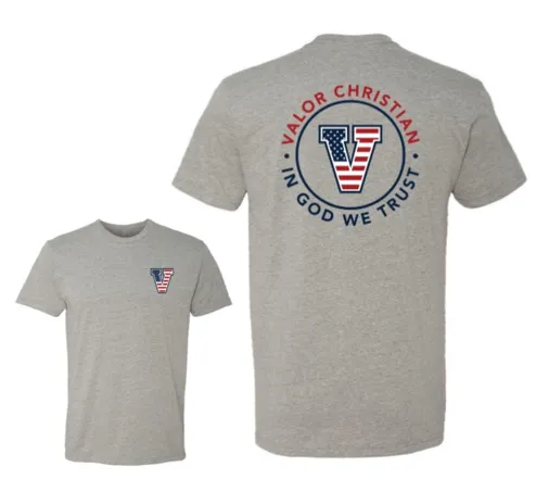 Patriotic Premium Tee - USA red, white, blue