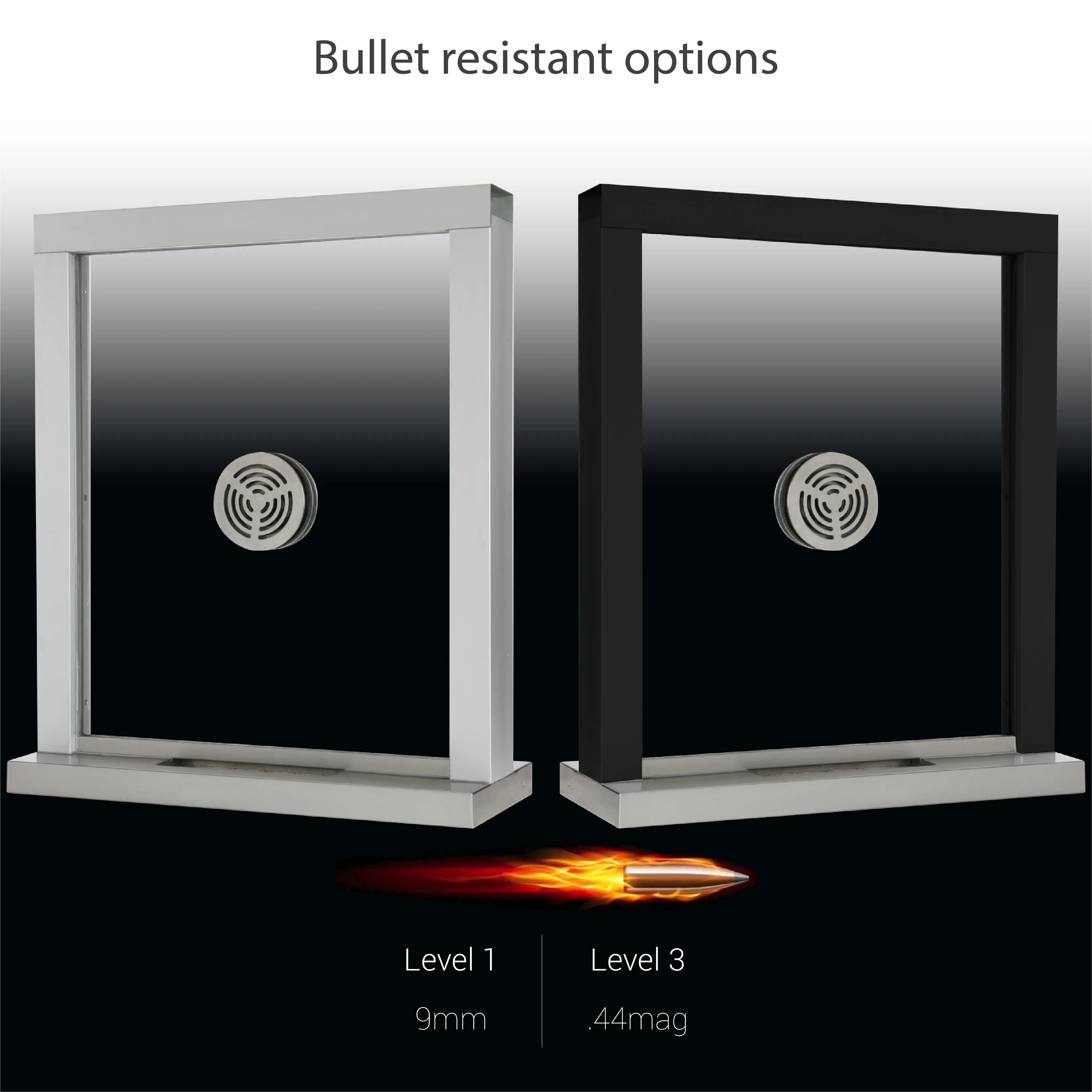 Quikserv T1 Style Ticket/Transaction Window with Deal Tray