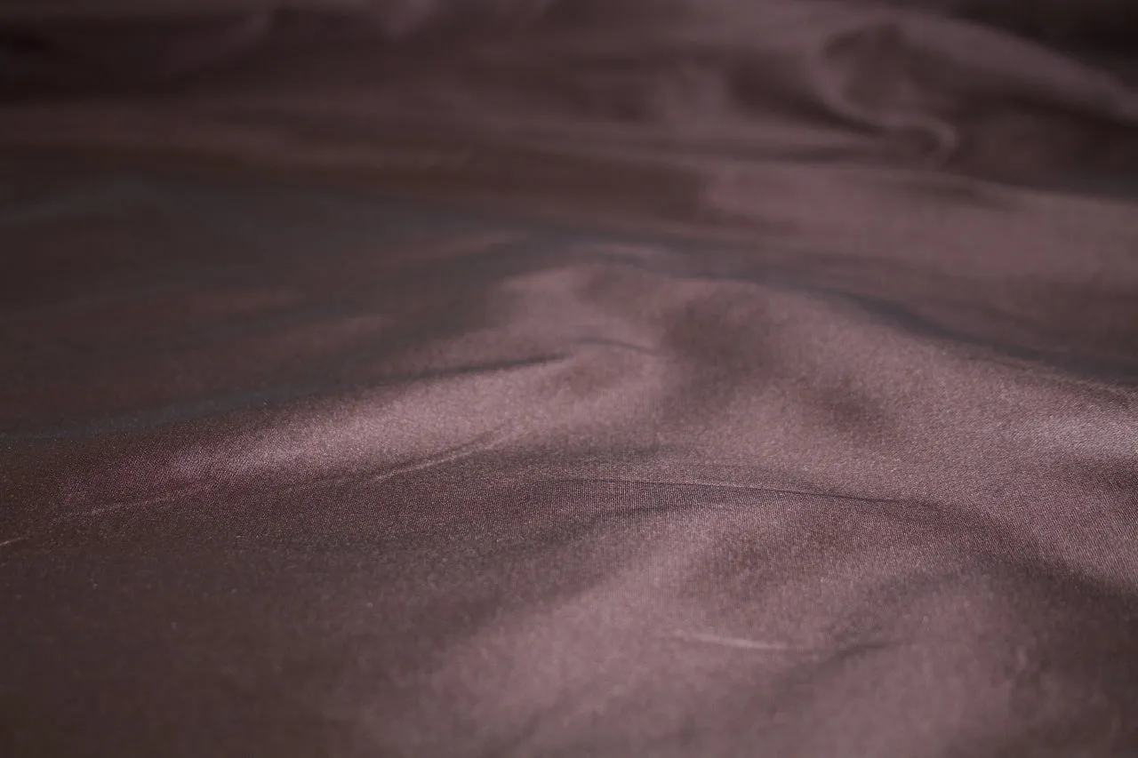 R@ndi R@hm Wide Silk Taffeta - Cocoa