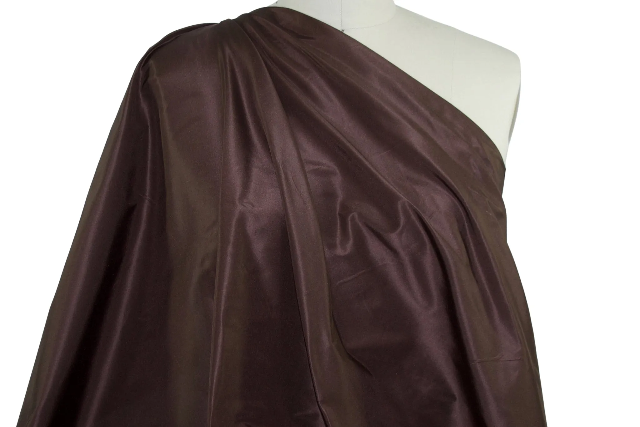 R@ndi R@hm Wide Silk Taffeta - Cocoa