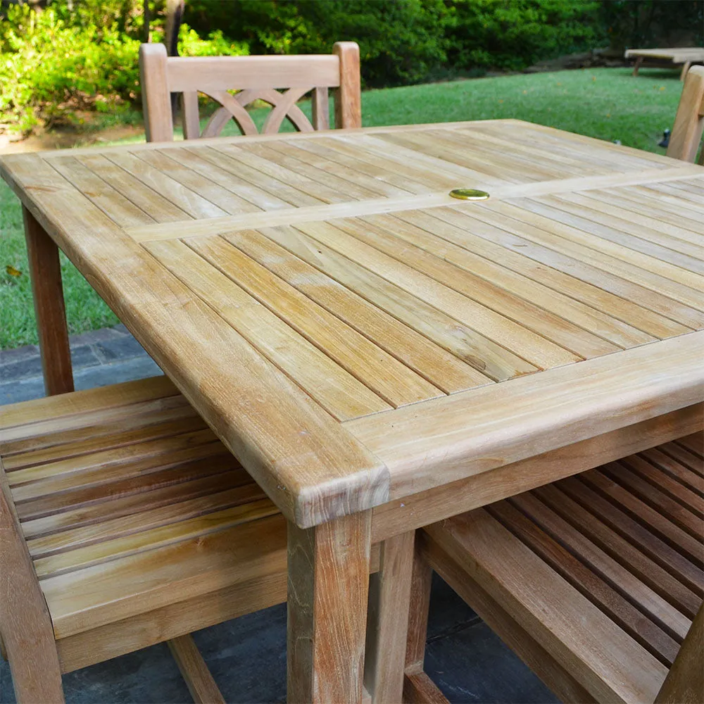 Sandhill Grade A Teak 47" Square Table