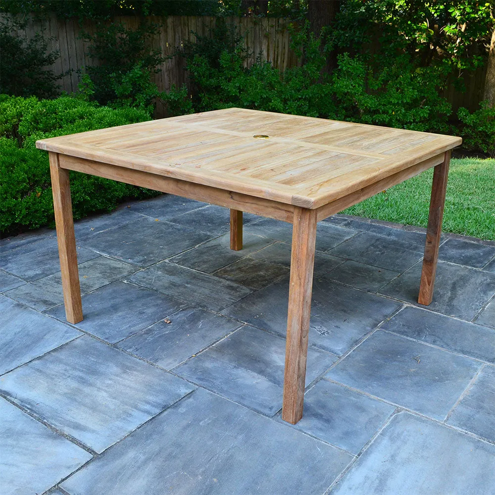 Sandhill Grade A Teak 47" Square Table