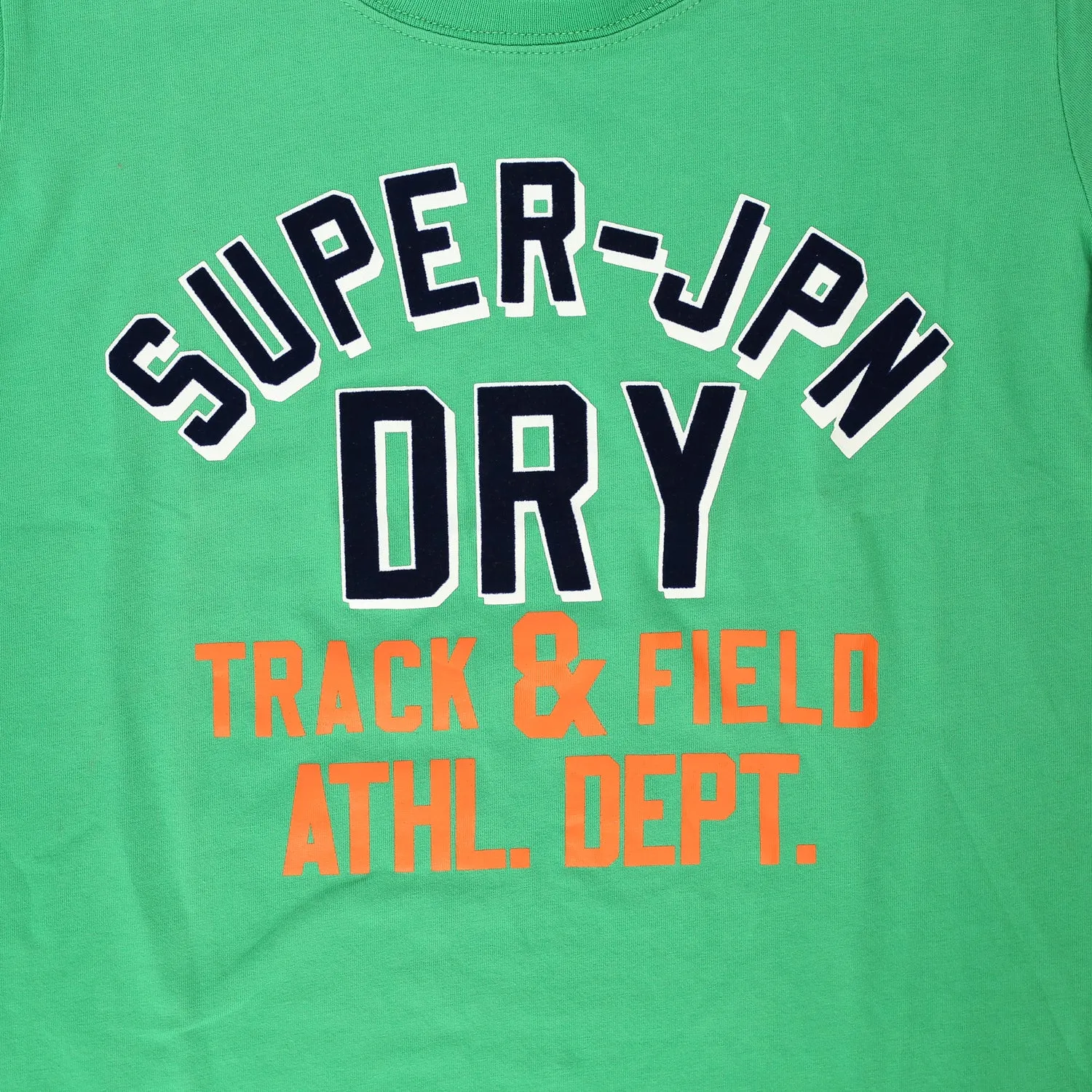 SD - Women 'Green' Vintage Logo Mock Applique T-Shirt SD11108
